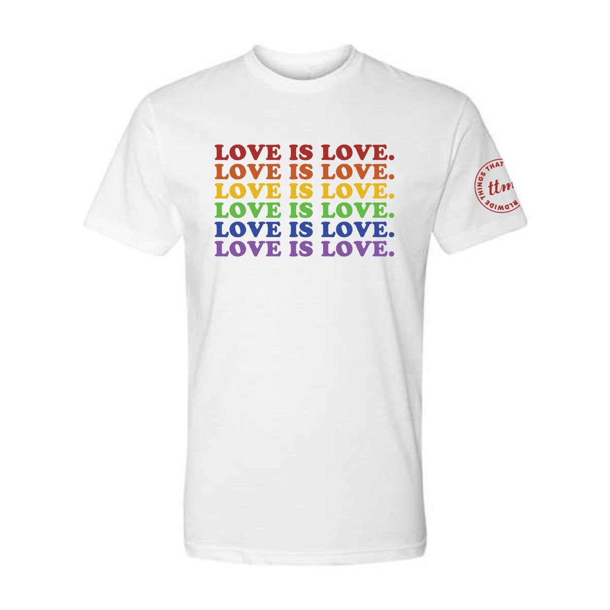 Love is hot sale love shirt