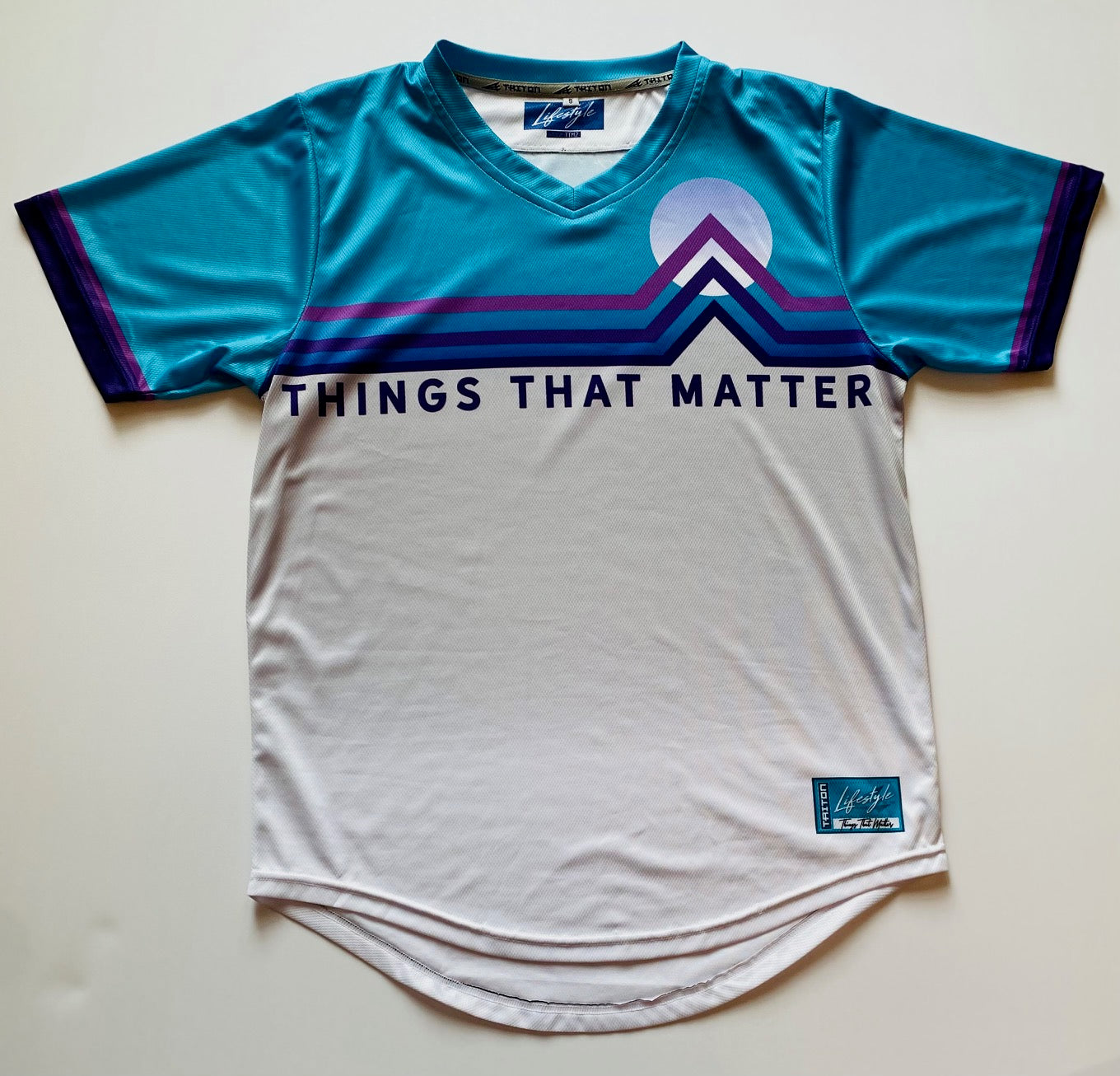 Teal and best sale purple jersey